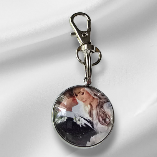 Kustomoitu avaimenperä omalla kuvalla